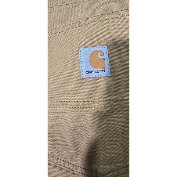 Carhartt rugged flex relaxed fit canvas 5-pocket‎ work pants Size 42x32 - Picture 5 of 6